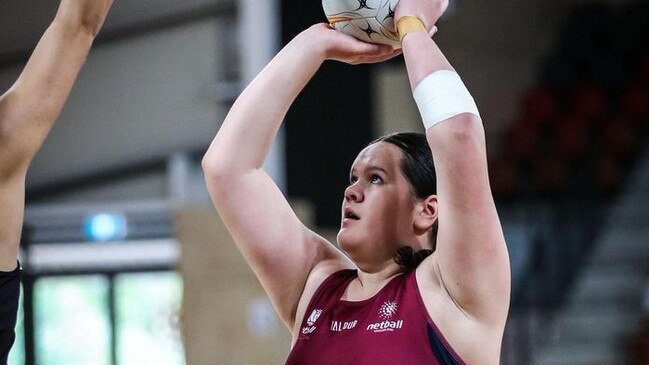 Tia Crombie for Queensland (QLD) netball 2023