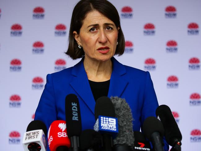 NSW Premier Gladys Berejiklian. Picture: NCA NewsWire / Gaye Gerard