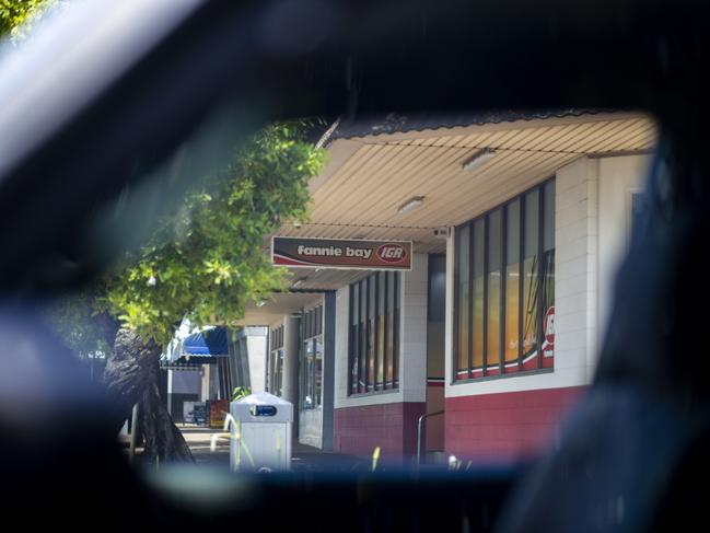 A 30-year-old man has been arrested following a brutal brawl outside of the Fannie Bay IGA. Picture: Floss Adams.