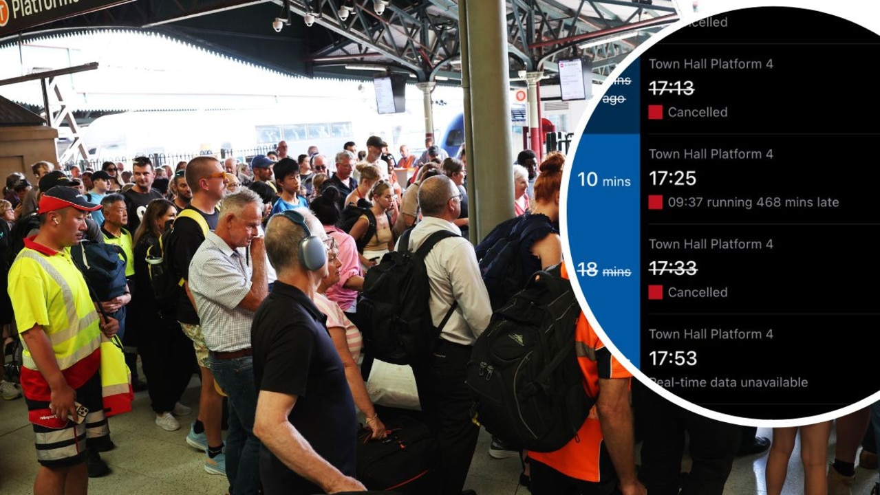 Live: Image shows just how out of control train delays are