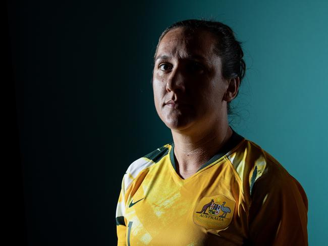 Matildas great Lisa De Vanna took to social media to call out the ‘double standards’. Picture: Getty