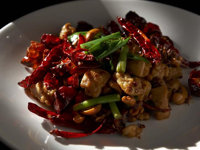 Spicy kung pao chicken. Picture: Supplied