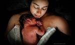 <b>'FLESH OF MY FLESH'.</b> We can see why this image took out the top place in the postpartum category. Those first few moments of a baby's life will never be forgotten. *sigh* If only we could go back and capture those moments again to relive them over and over ...