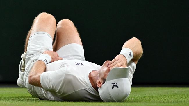 Britain's Andy Murray is made or iron. Photo by Glyn KIRK / AFP.