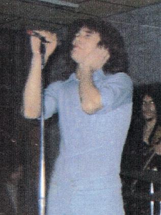 Singing with Tarkus in the early 1970s