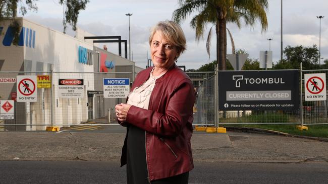 Kylie Holloway has written a poem about the closure of Toombul shopping centre. Since the flood there has been an outpouring of sadness at Toombul’s closure. Picture: Liam Kidston