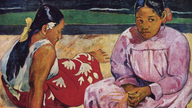 Paul Gauguin’s Tahitian Women (Femmes de Tahiti), 1891. Pictures: National Gallery of Australia