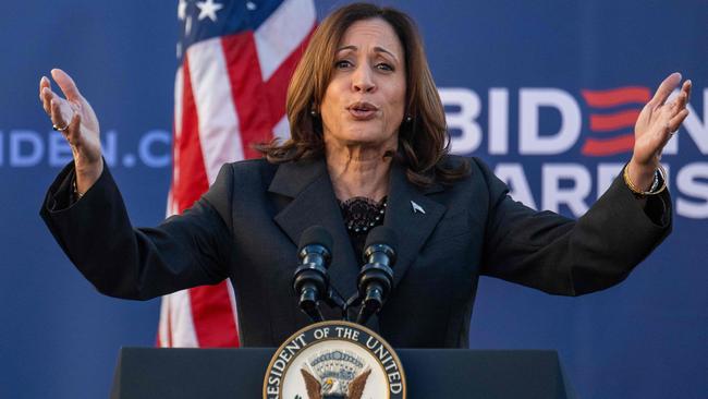 Kamala Harris is likely to win the nomination at the Democratic National Convention. Picture: AFP