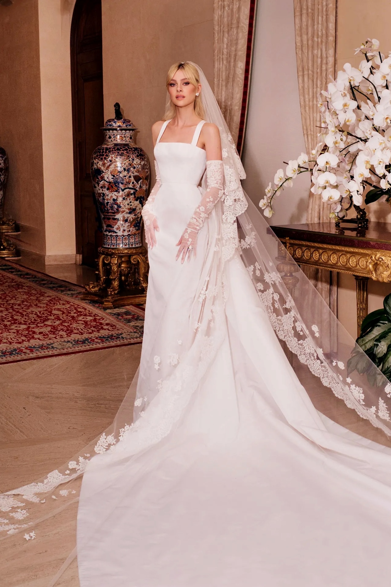 celebrity wedding gown