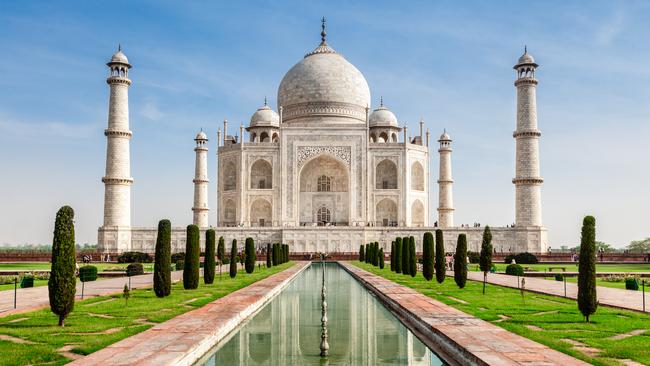 It’s rare to see the Taj Mahal like this - without crowds.