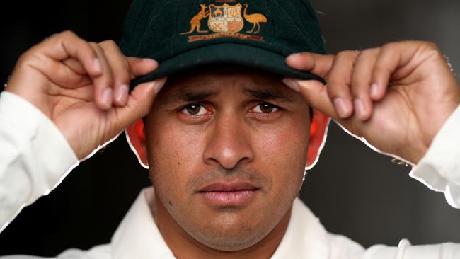 Contender? Usman Khawaja has struggled again with the bat on the South African tour. Picture: Peter Wallis