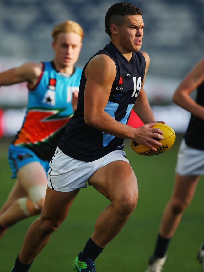 ... And he’s got plenty of Dustin Martin about him. Picture: Getty Images