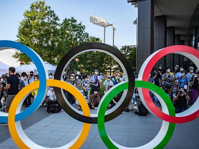 Two athletes have had their Olympic dream shattered. Picture: Philip Fong/AFP