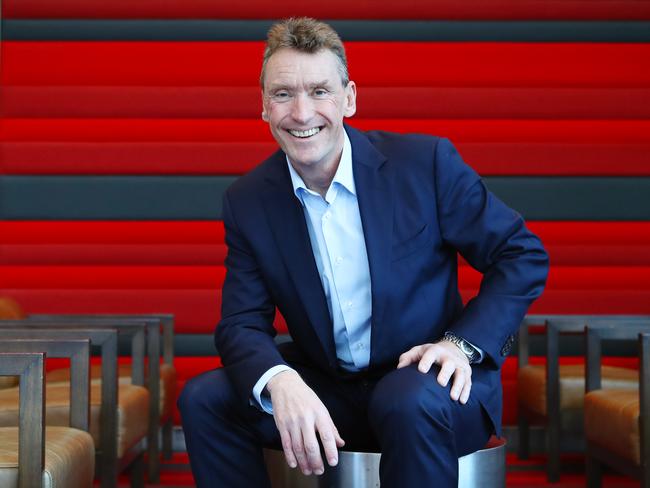 21/08/2018: Kevin Russell, former Telstra heavy hitter, joined Vocus Group as CEO a few months ago. He is in North Sydney ahead of Vocus's FY2018 full year results which will be released tomorrow. Hollie Adams/The Australian