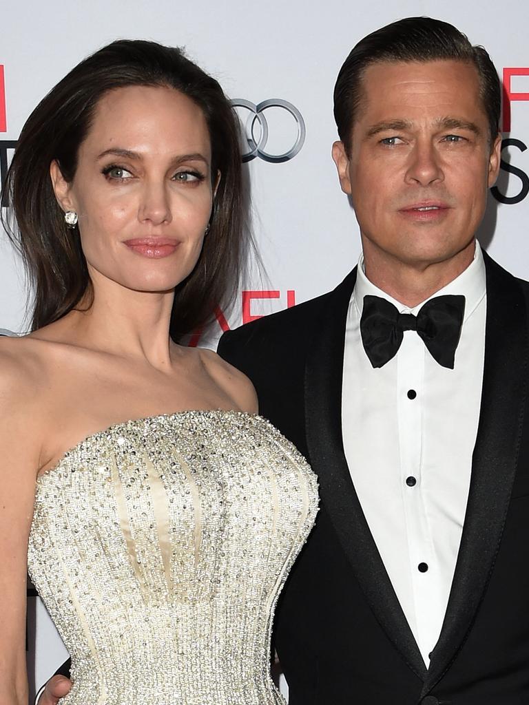 The divorcees used to be the ‘golden couple’ of Hollywood. Picture: Mark Ralston/AFP