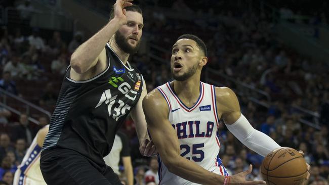 Ben Simmons dominated against Melbourne United. Picture: Getty Images/AFP