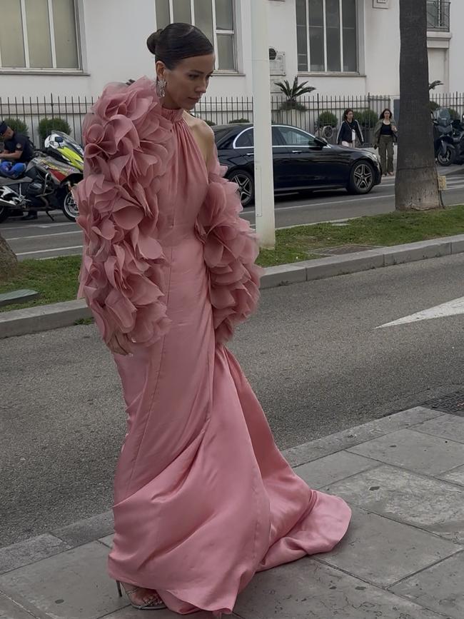 The dress code in Cannes, no matter the event: as fancy as possible. Picture: Supplied/Bronte Coy