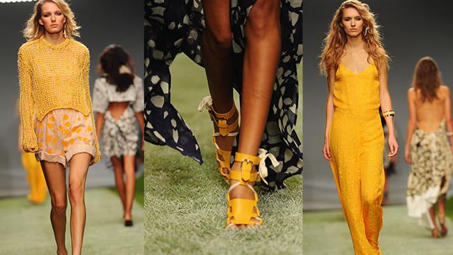 Trends at the Topshop Unique show at London Fashion Week SS14. Picture: Samir Hussein/Getty Images