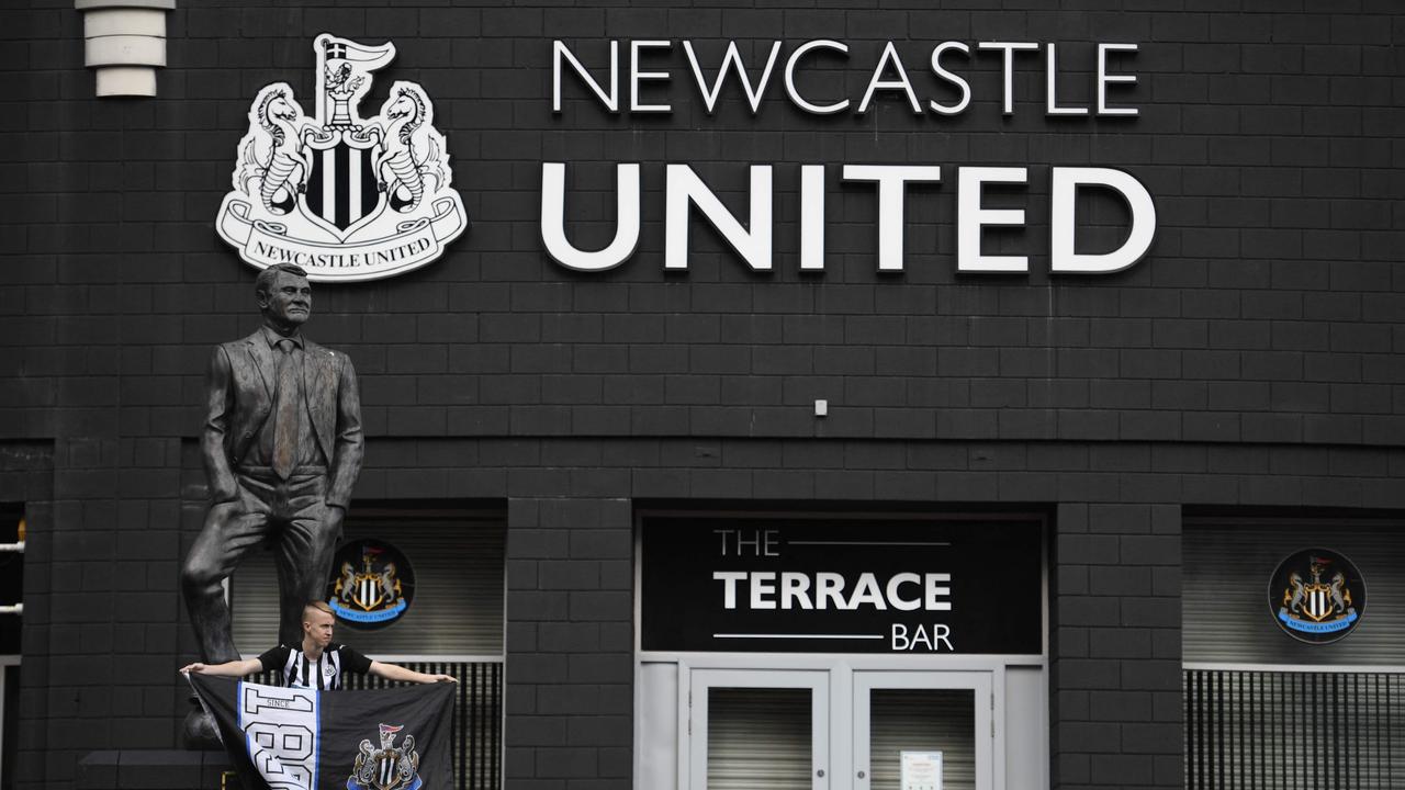A Saudi-led consortium completed the acquisition of Premier League club Newcastle United on October 7, despite warnings from Amnesty International that the deal represented "sports wash" of the Gulf human rights record.  (Photo by Oli SCARFF / AFP)