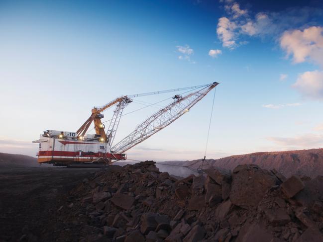 Operations at the Caval Ridge coking coal mine in Queensland, owned by the BHP Mitsubishi Alliance (BMA). Picture supplied by BHP