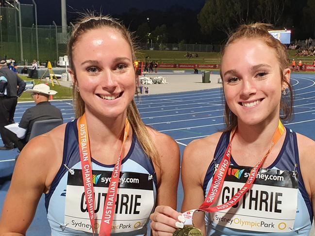 Australian athletics: Teen twins on own track to success