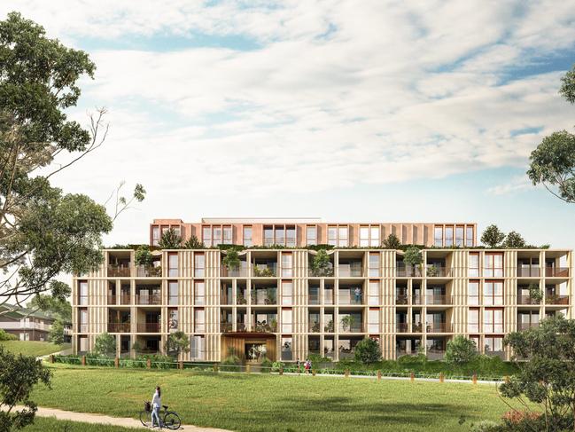 The revised stage five development of Balmoral Quay has been unanimously rejected by Geelong council. Picture: Supplied.