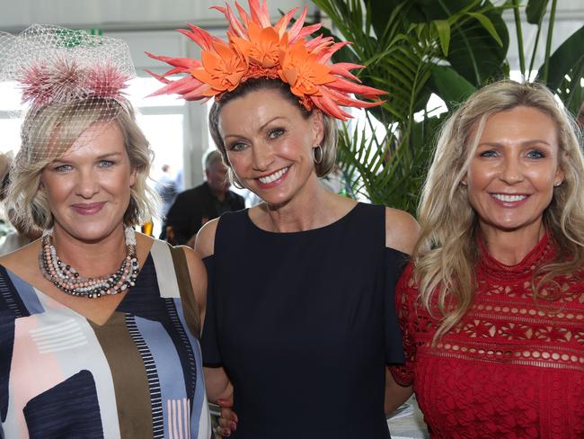 Kirsten Kilpatrick, Nicky Buckley and Julie Hunter. Picture: Glenn Ferguson