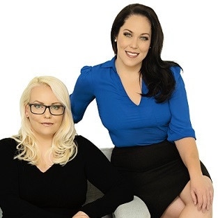 Katrina Keegan and Penelope Nicholls, Harcourts Coastal, Broadbeach