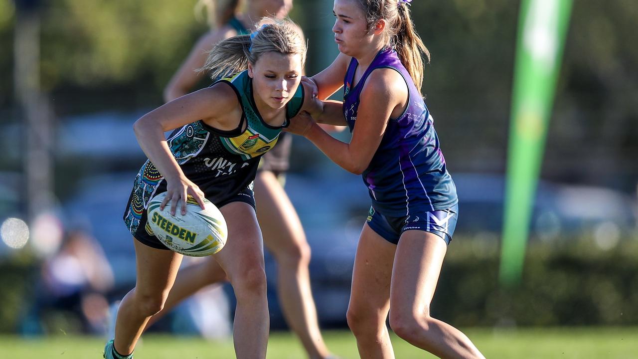 Ava McGowan has been selected in the Broncos Q Youth Academy for 2023. Picture: Touch Football Australia