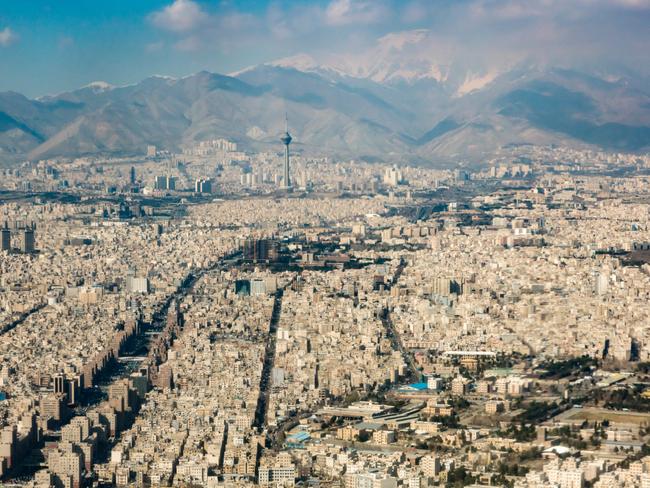 Tehran from above.