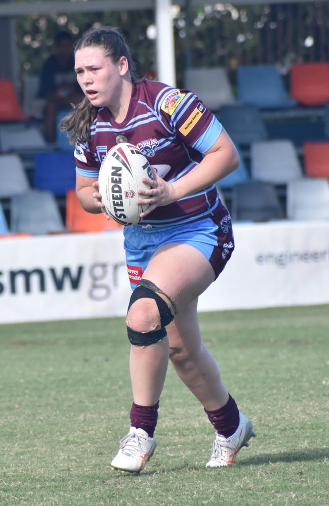 Harvey Norman under-19s, Round 4, CQ Capras versus Mackay Cutters at Browne Park, Rockhampton, on March 2, 2024.