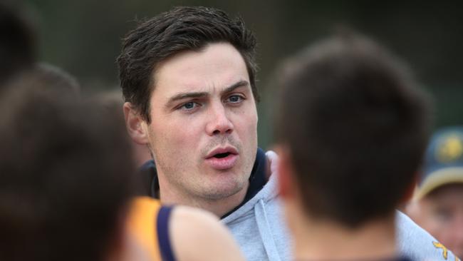 Nathan Grima has been named Sturt coach after coachng Strathmore in Victoria’s EDFL. Picture: Mark Wilson