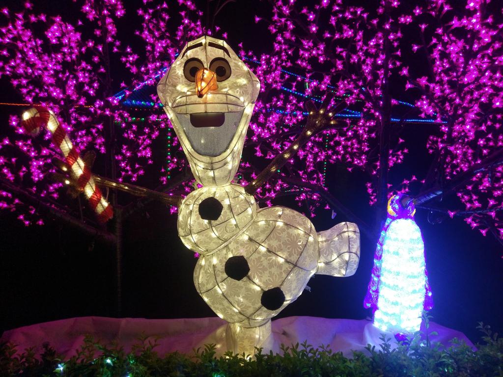 Candy Cane Lane on the Gold Coast. Photo: Kristy Muir