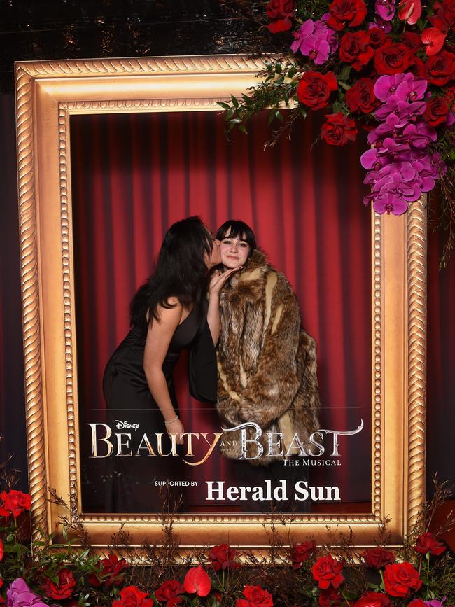 Opening night: Beauty and The Beast at Her Majestys Theatre, Melbourne. Picture: Josie Hayden