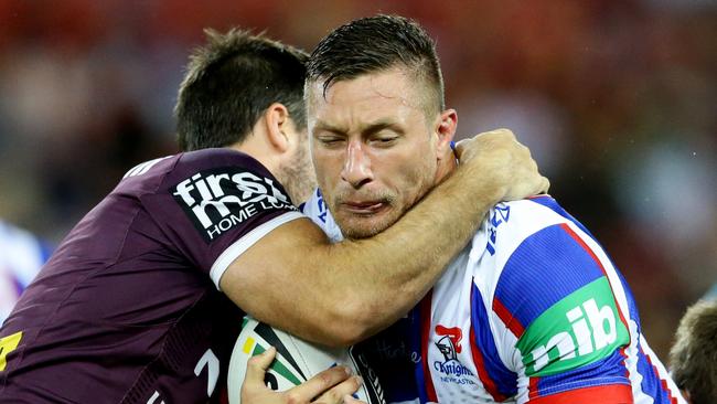 Tariq Sims will come into contention for the Dragons. Picture: Darren England