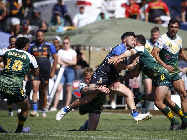 Koori Knockout - Day 4 Mens Semi Final Bourke Warriors v Nanima Common Connection Monday, 7 October 2024 Hereford St, Bathurst NSW 2795, Australia, Picture Warren Gannon Photography