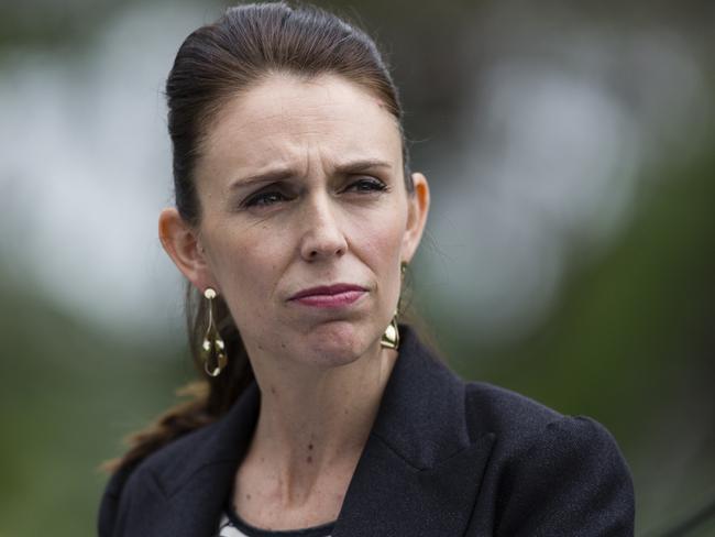 SYDNEY, NEW SOUTH WALES - MARCH 02:  New Zealand Prime Minister Jacinda Adern addresses the media at Kirribilli House on March 2, 2018 in Sydney, Australia. The New Zealand Prime Minister is on a two-day visit to Australia to attend the Australia New Zealand Leadership Forum. The annual Australia New Zealand Leaders' Meeting recognises the significance of the connection between the two countries.  (Photo by Brook Mitchell/Getty Images)