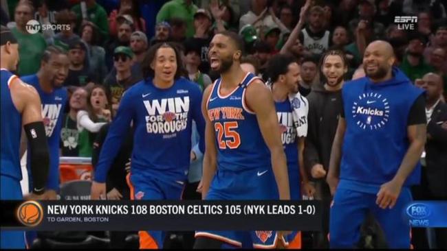 Knicks steal Game 1 in OT vs Celtics
