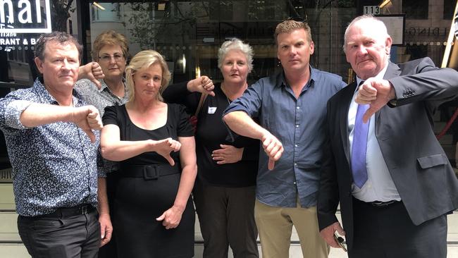 Dairy farmers from Numurkah near Shepparton in the State's north came to Melbourne to plead their case with Federal Environment Minister Sussan Ley but were not given an audience.