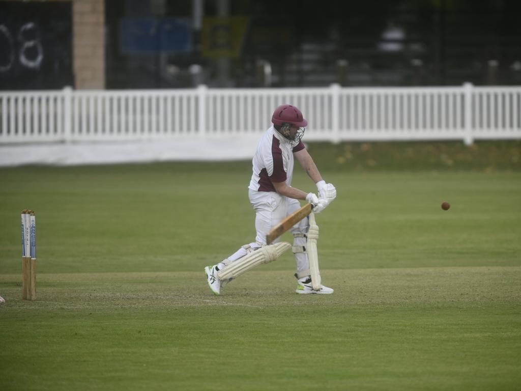 Action in CRCA premier league between Brothers and South Services at Ellem Oval.