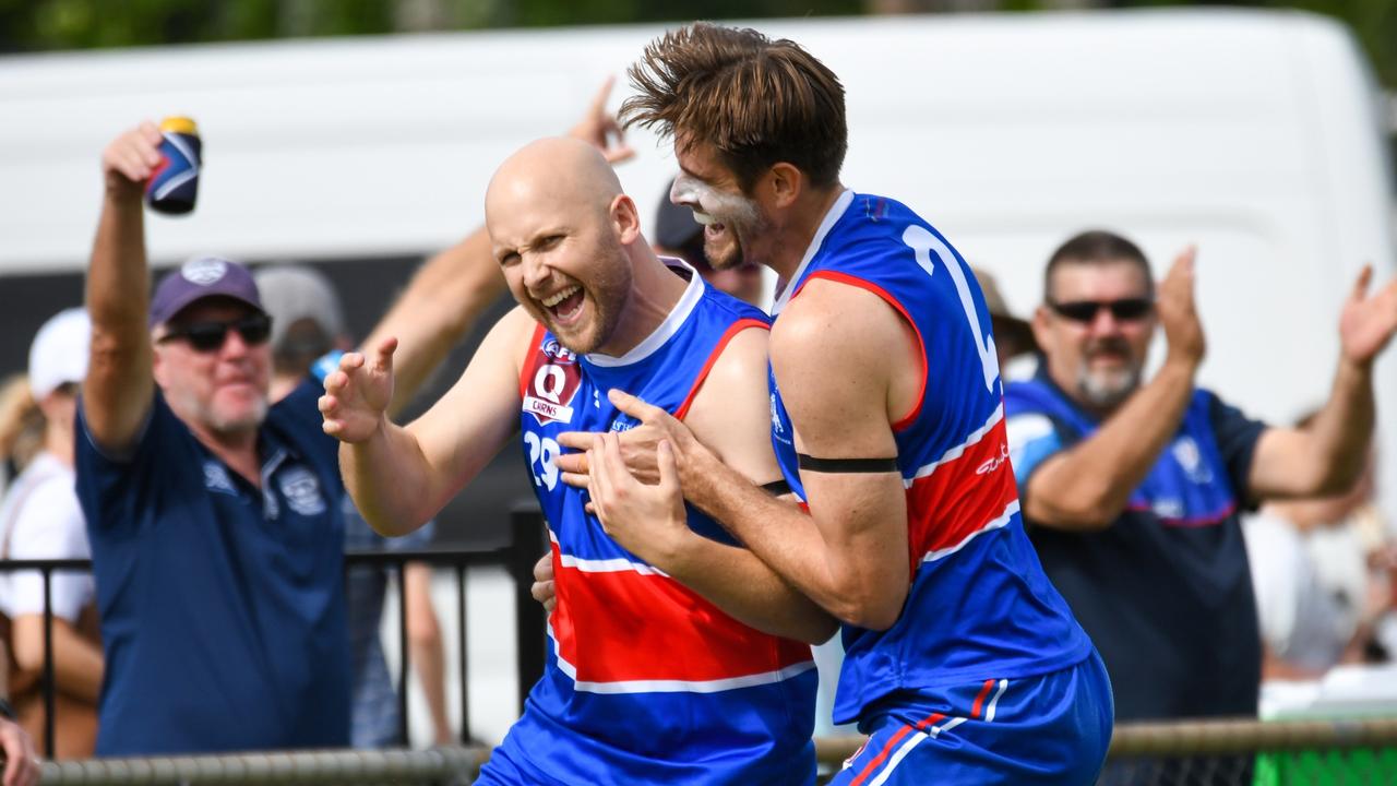 Retired AFL superstar Gary Ablett Jnr played for Centrals Trinity Beach Bulldogs in their AFL Cairns win against North Cairns Tigers at Crathern Park on Saturday, May 6. Picture: Brett Pascoe