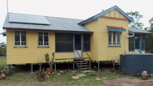 This is the rural property where two police officers, a civilian and three gunmen were killed in Queensland on Monday.