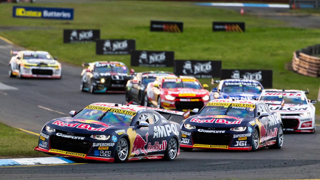 Will Brown driver of the #87 Red Bull Ampol Racing Chevrolet Camaro ZL1 during the Penrite Oil Sandown 500, part of the 2024 Supercars Championship Series at Sandown International Motor Raceway, on September 15, 2024 in Melbourne, Australia. (Photo by Daniel Kalisz/Getty Images)