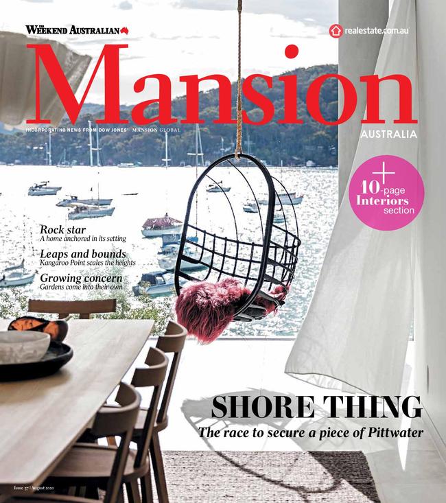 Read more property stories in Mansion's <a href="https://issuu.com/mansionaustralia/docs/mansion_august_2020?fr=sMWU1NDI4MTE4OQ" target="_blank">August edition</a> available in the The Weekend Australian.