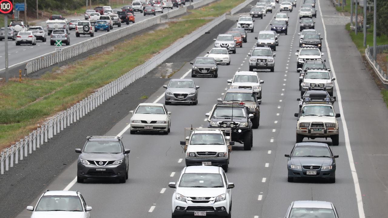 Traffic snarls on the Bruce Highway like this will be reduced after a $733 million upgrade between Mango Hill and Caboolture South. Picture: Annette Dew