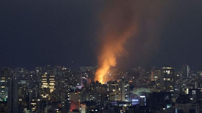 Israeli strike hits central area of Lebanon’s Beirut