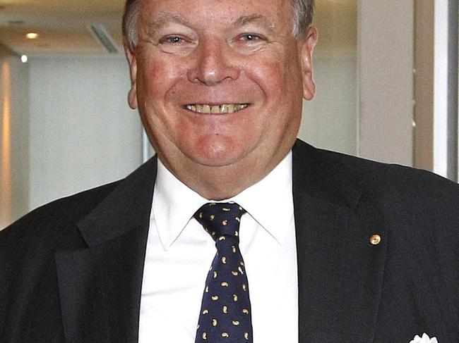 Southern Cross Austereo chairman MaxThe Australian / Picture David Moir 21/10/2014Southern Cross Austereo Chairman Max Moore-Wilton smiles as he leaves their AGM in Sydney.The Australian / Picture David Moir 21/10/2014