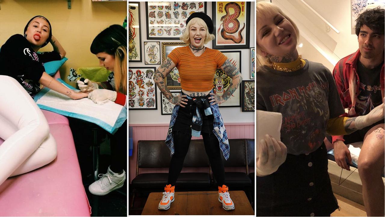 Post Malone, Toni Collette and Miley Cyrus' tattoo artist Lauren Winzer  spills secrets of a celebrity tattooist - 9Honey