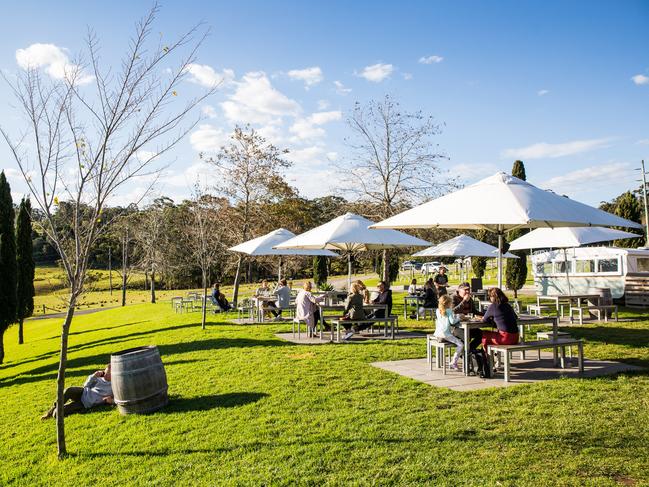 EMBARGO FOR TWAM 29 JAN 2022. FEES MAY APPLY.  Cupitt's Estate restaurant in the NSW South Coast. Source: Supplied