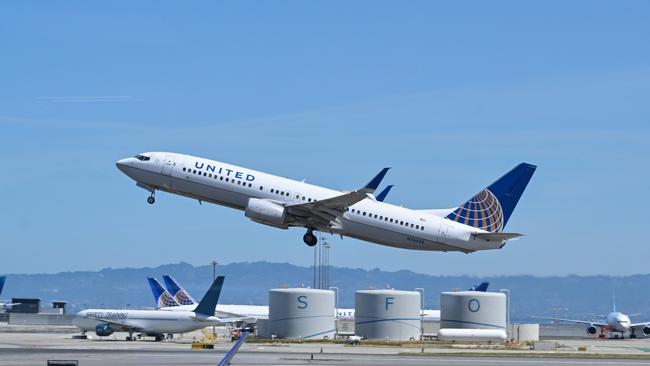 United Airlines is one of several carriers to significantly boost capacity into Australia. Picture: Getty Images